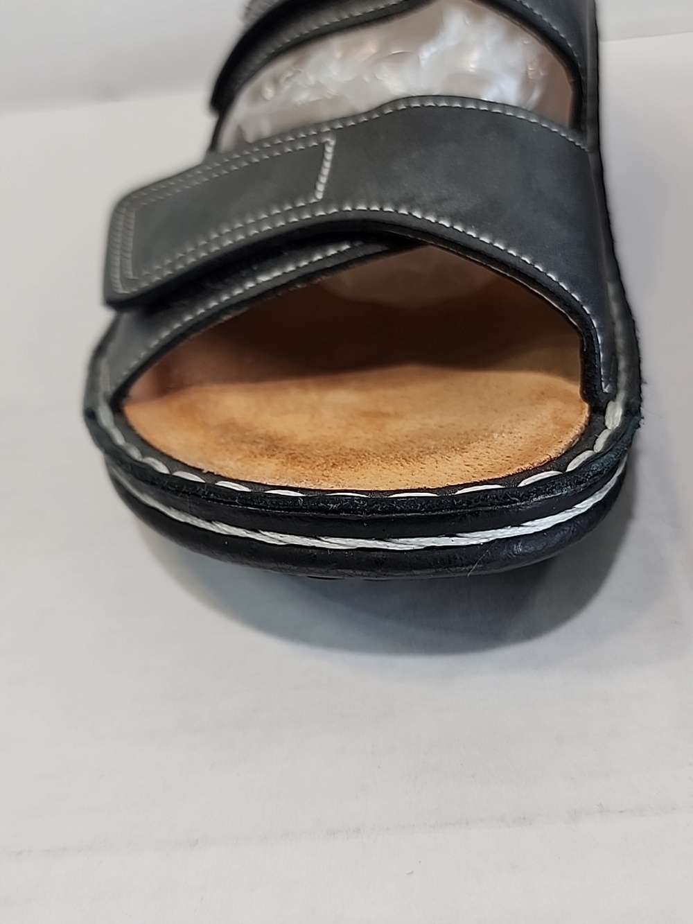 Finn Comfort Jamaica Volcano Pewter Slide Sandals EUR 42 - Picture 12 of 16